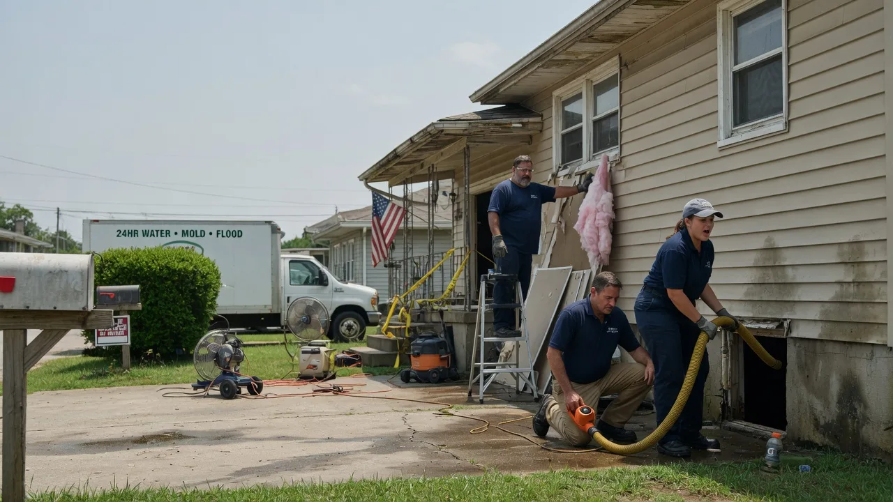 Water Damage Repair in Nelsonia, VA near me